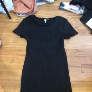 black t-shirt dress!!